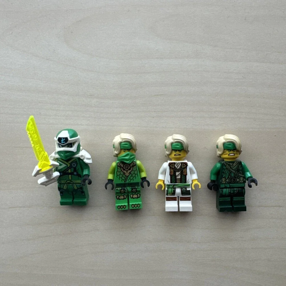 LEGO Ninjago Modern LLoyd Minifigures Lot of 4